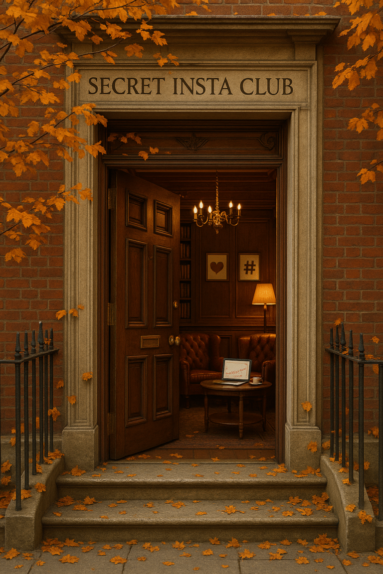 Autumn Entrance to Secret Club