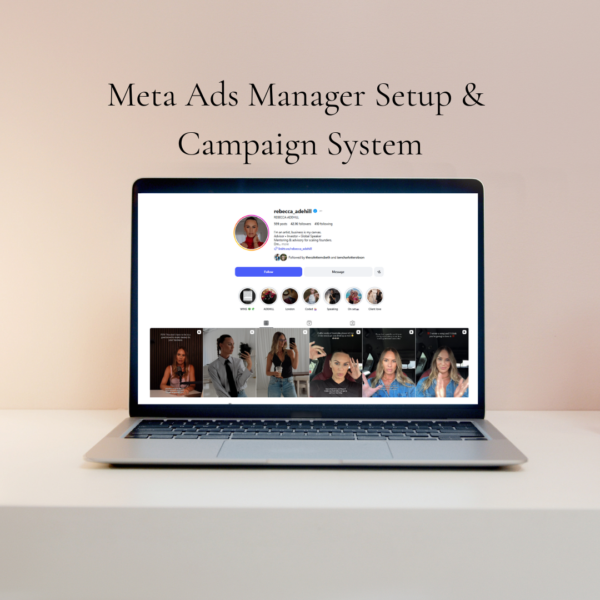 Meta Ads Management (Month 2) | Rebecca Adehill (@rebecca_adehill)