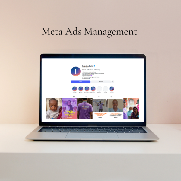 Monthly Meta Ads Management for Helpster Charity