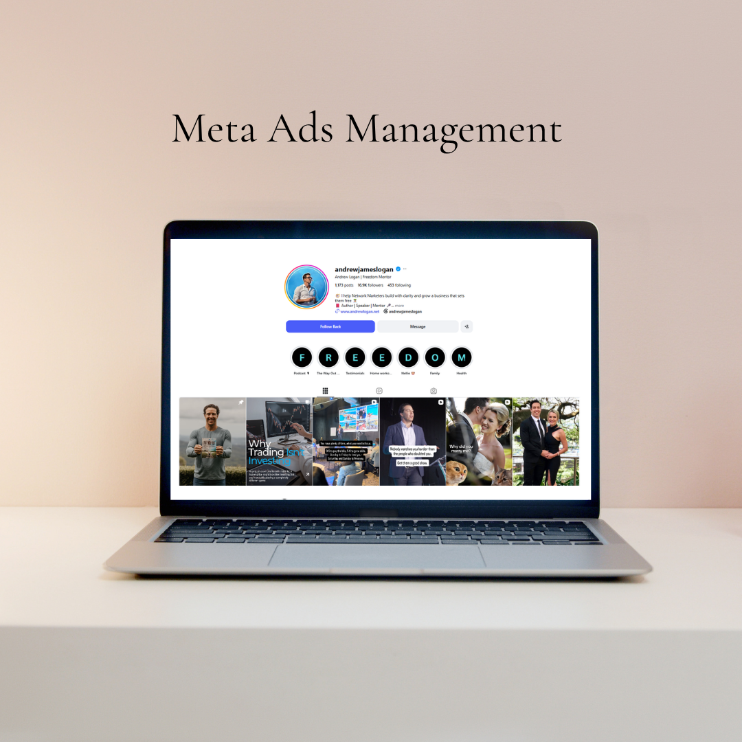 Monthly Meta Ads Management for Andrew Logan